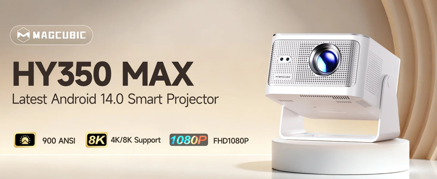 Mini Projektor Smart 4K WiFi – Kino w Domu i Ogrodzie
